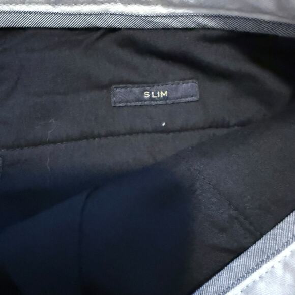 Jcrew Bowery Slim fit Charcoal Wool Dress Pants Women's size 34 x 34 - Picture 8 of 11